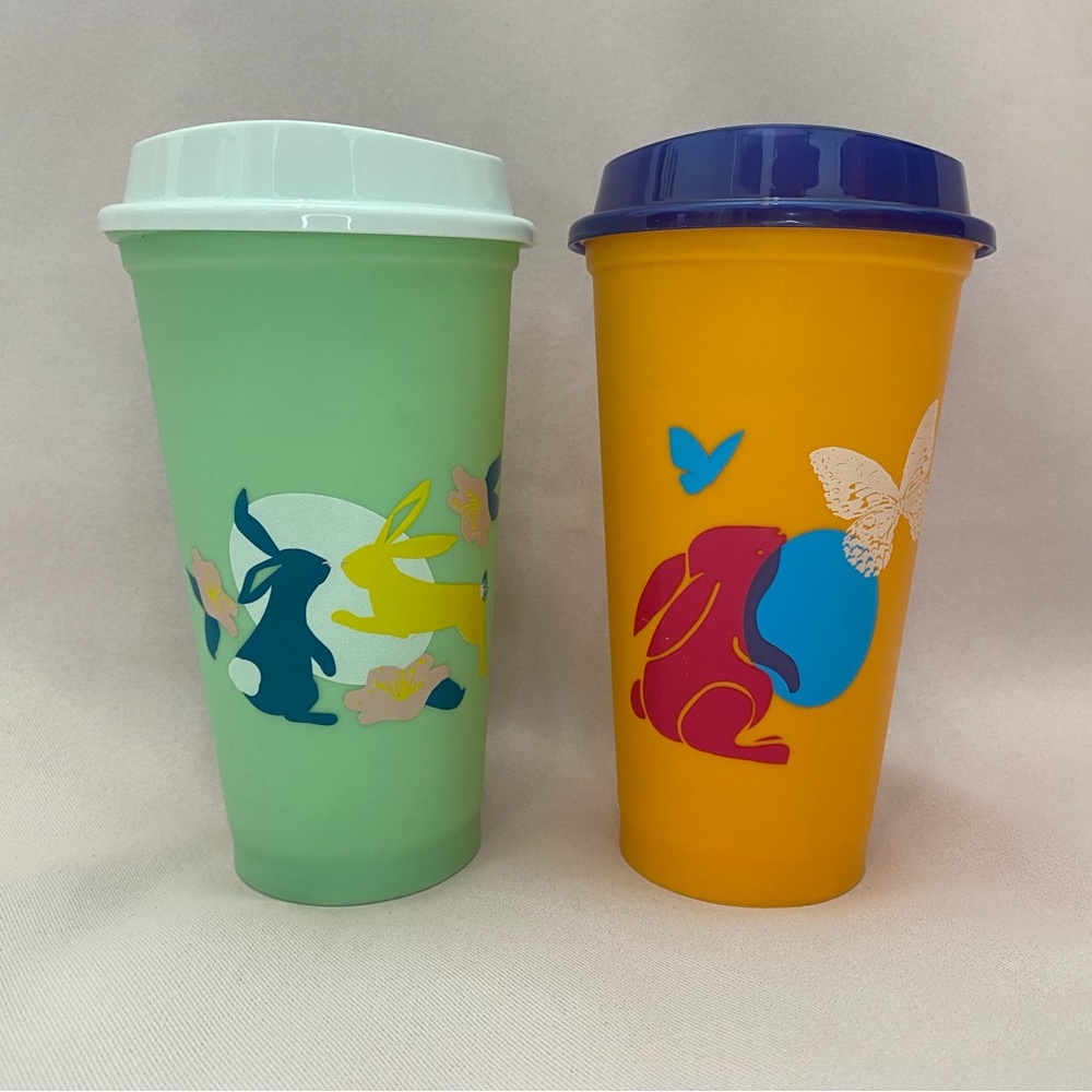 Starbucks 2022 Easter Grande 16oz Reusable Hot Cups